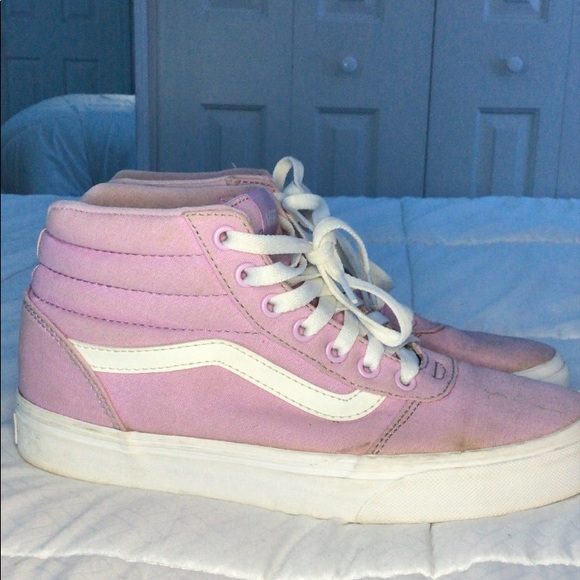Vans Hi-top Old Skool Purple/White - Picture 1 of 5